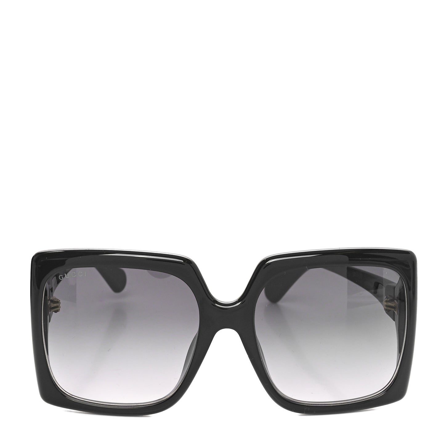 Acetate Square Frame Sunglasses GG0876S Black