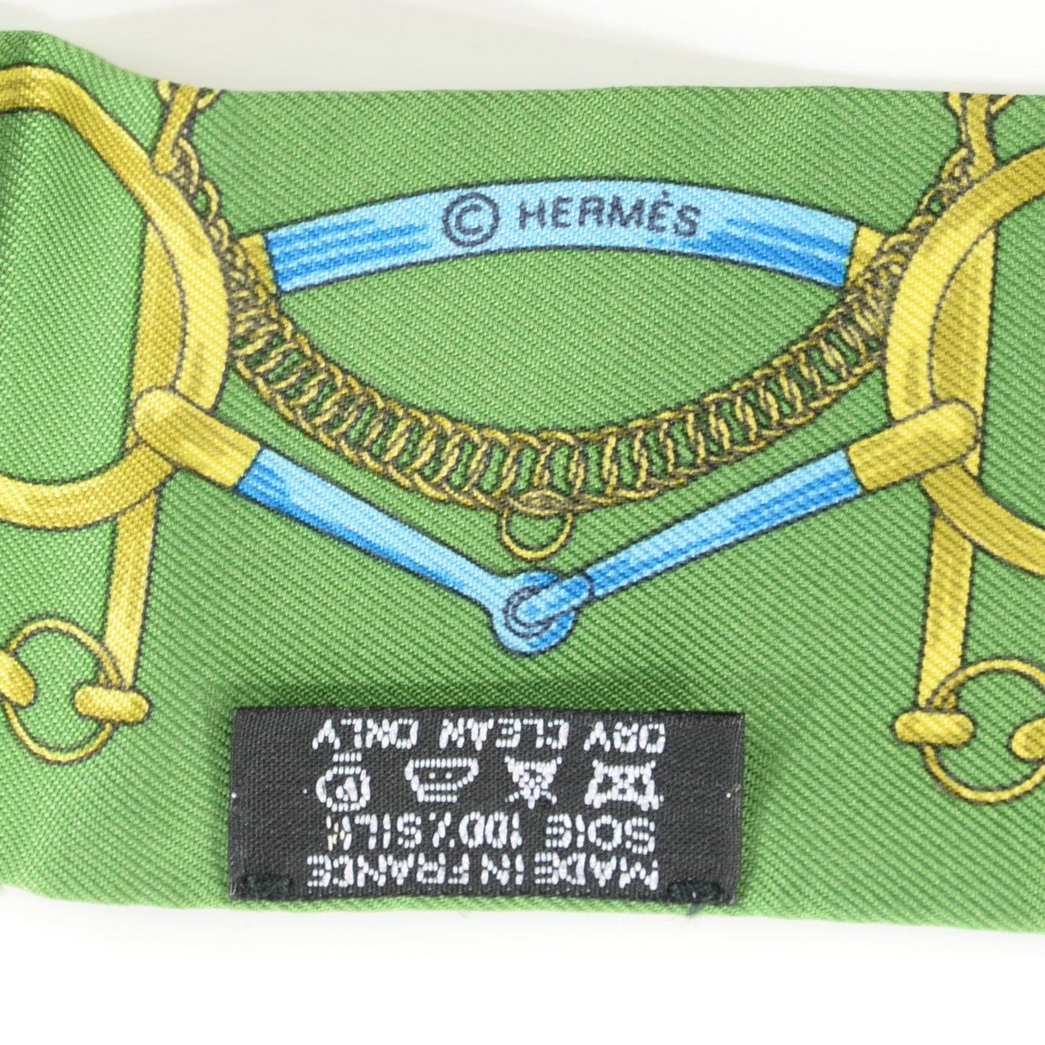 Hermes Silk Eperon D'Or Twilly 4 of 4