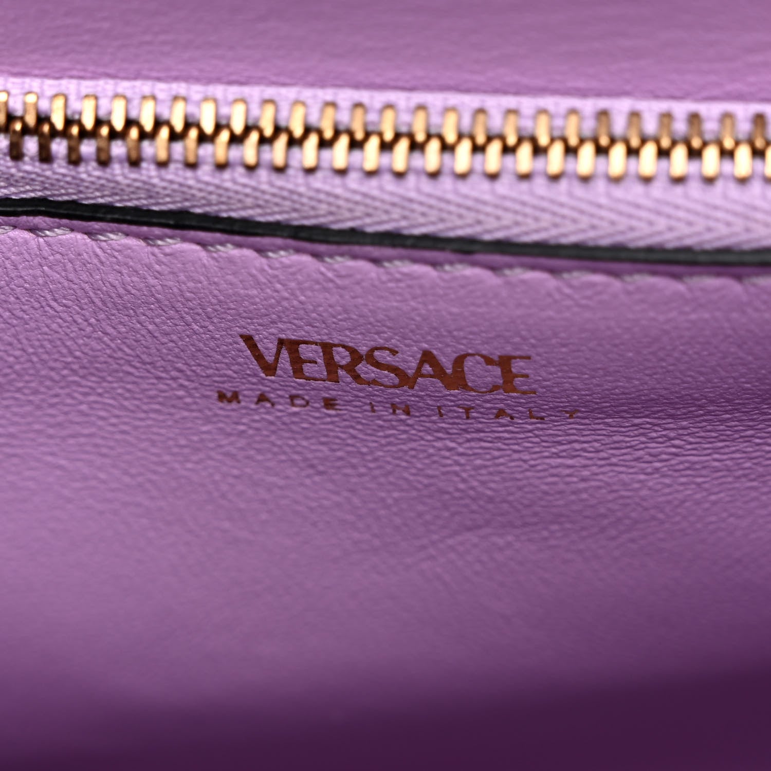 Versace Calfskin Medium La Medusa Top Handle Handbag Lapis 6 of 11