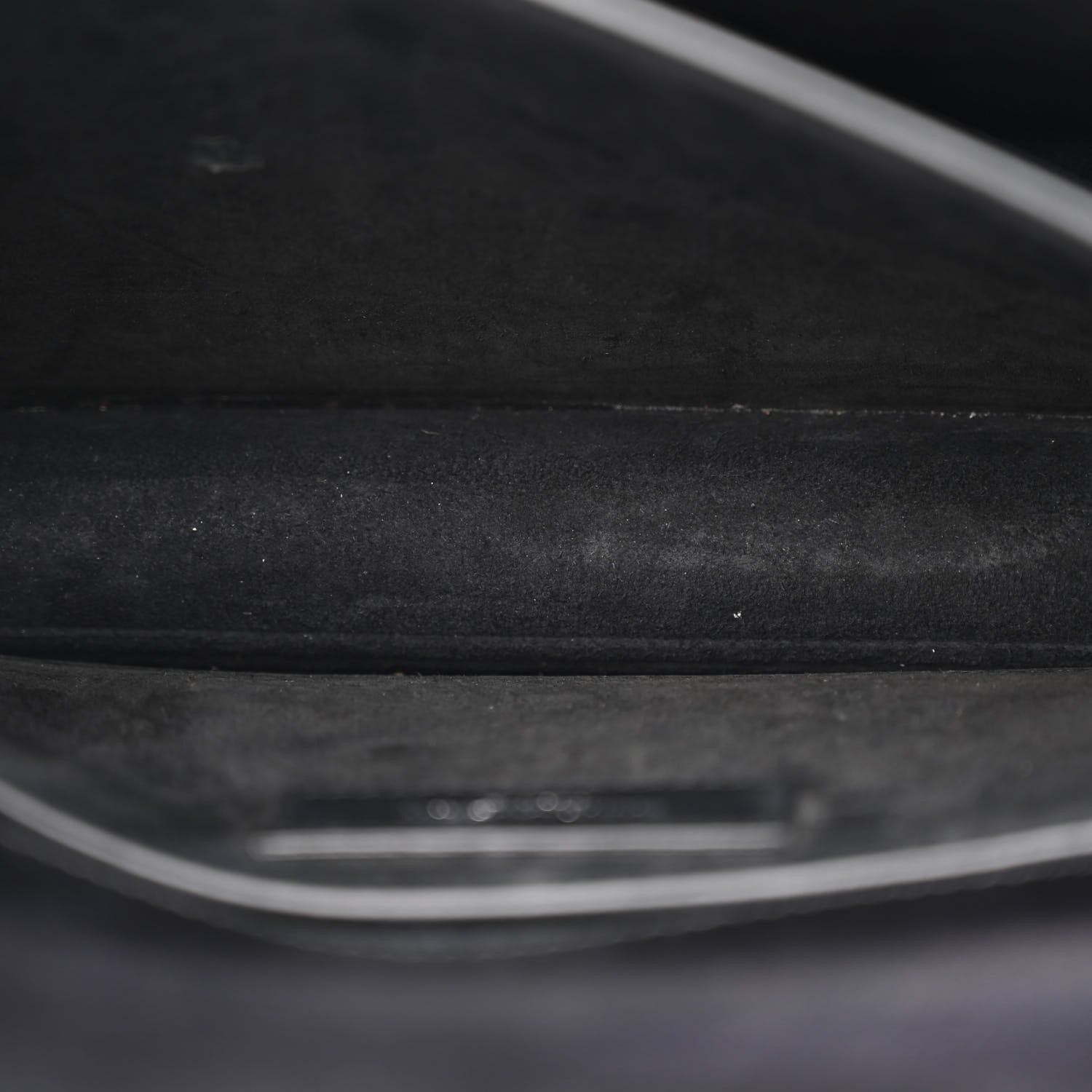 Saint Laurent Coated Bark Calfskin Medium Monogram Sunset Black 5 of 17