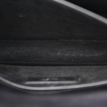 Saint Laurent Coated Bark Calfskin Medium Monogram Sunset Black 5 of 17