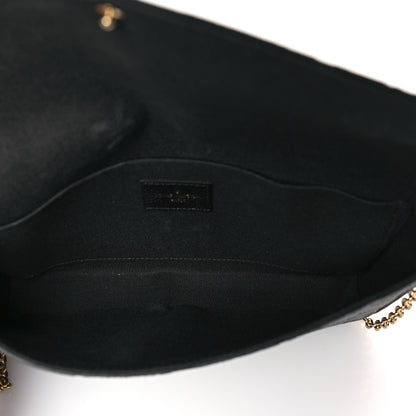 Louis Vuitton Empreinte Pochette Felicie Chain Wallet Black 5 of 9