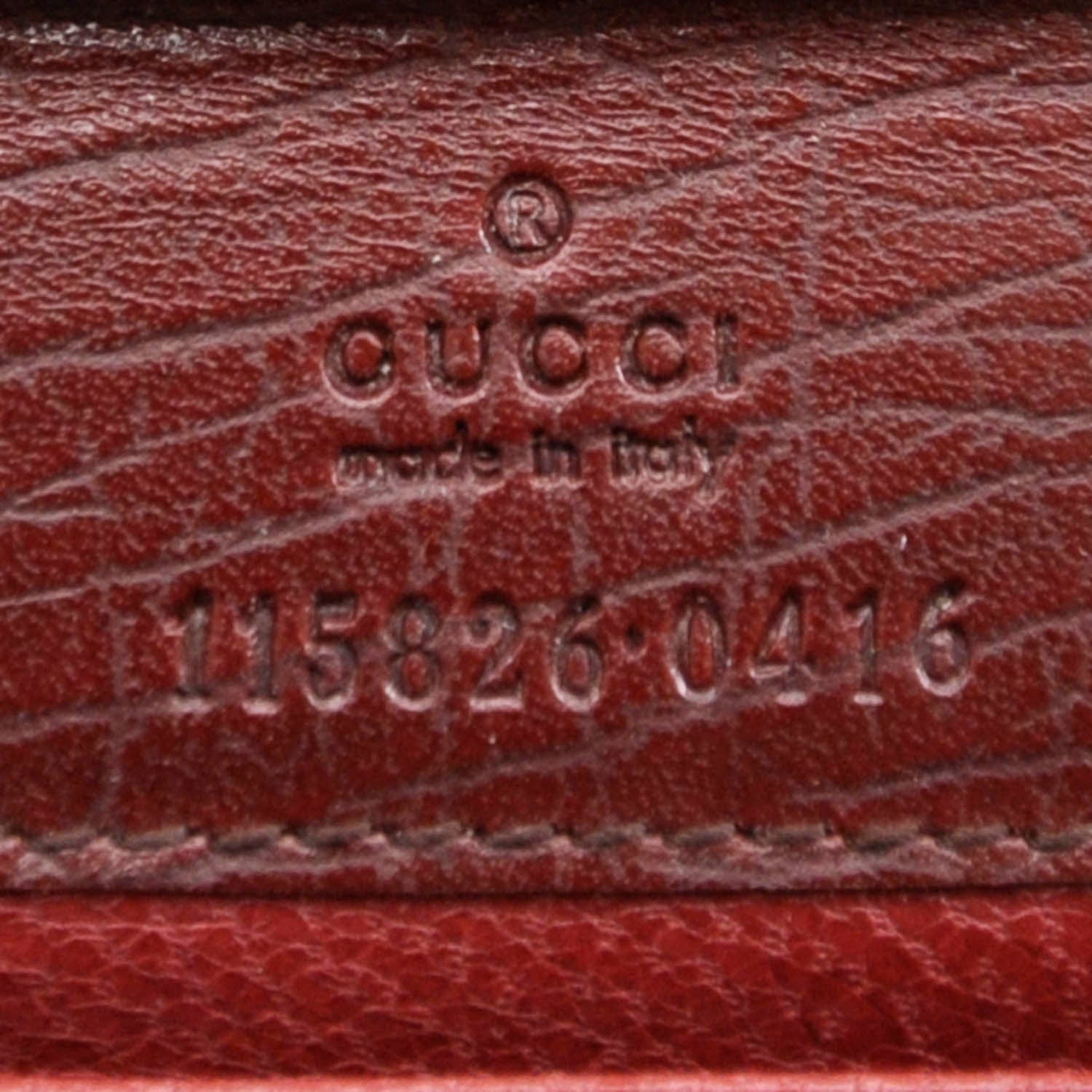 Gucci Leather Bamboo Clutch Bag 8 of 9