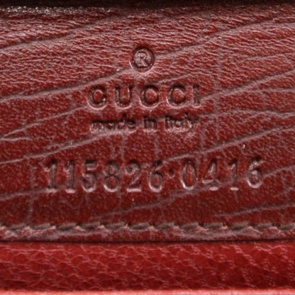 Gucci Leather Bamboo Clutch Bag 8 of 9