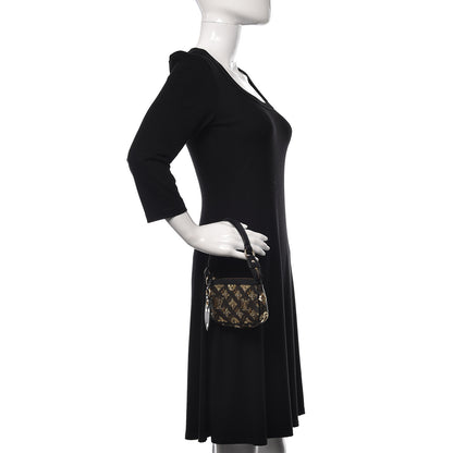 Louis Vuitton Monogram Sequins Eclipse Pochette Gold 2 of 20