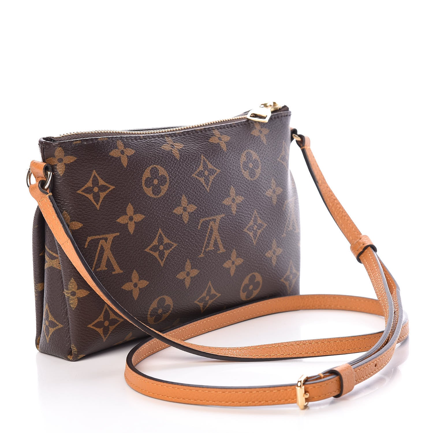 Louis Vuitton Monogram Pallas Crossbody Safran 3 of 14