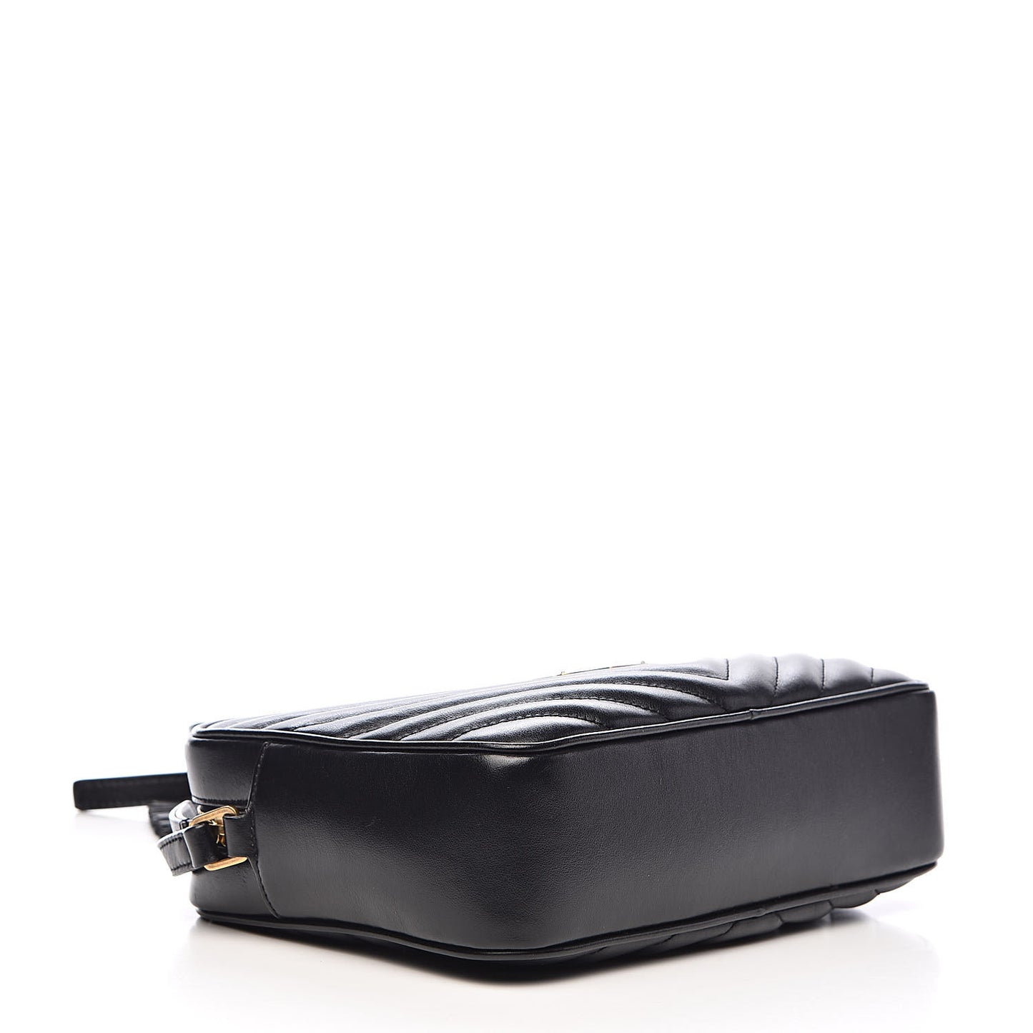 Calfskin Matelasse Monogram Lou Camera Bag Black