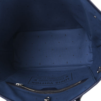 Louis Vuitton Monogram Escale Neverfull MM Blue 5 of 9