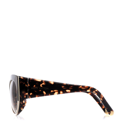 Louis Vuitton Acetate Cat Eye Sunglasses Z0588E Tortoise 3 of 7