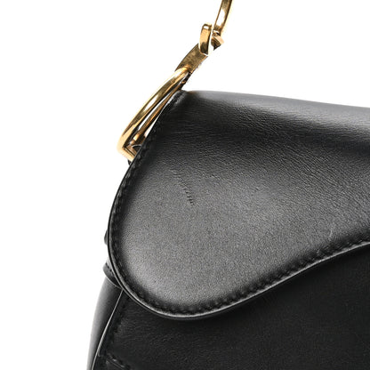 Christian Dior Calfskin Mini Saddle Bag Black 11 of 11