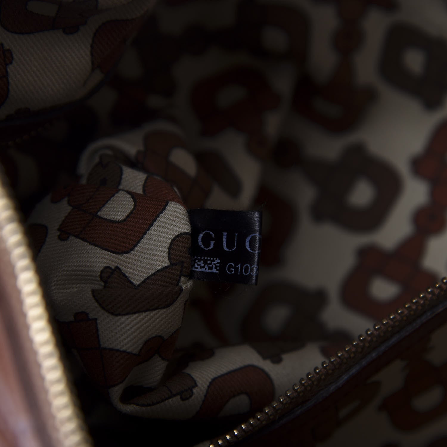 Gucci Pebbled Calfskin Guccissima Trim Medium Signoria Hobo Brown 9 of 11