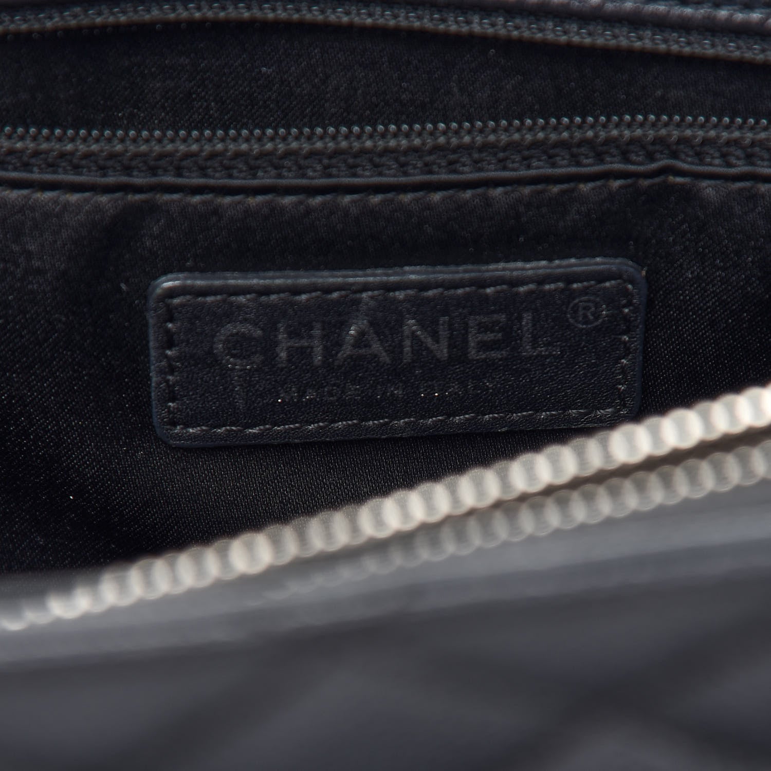 Chanel Caviar Quilted Grand Shopping Tote GST Black 7 of 10