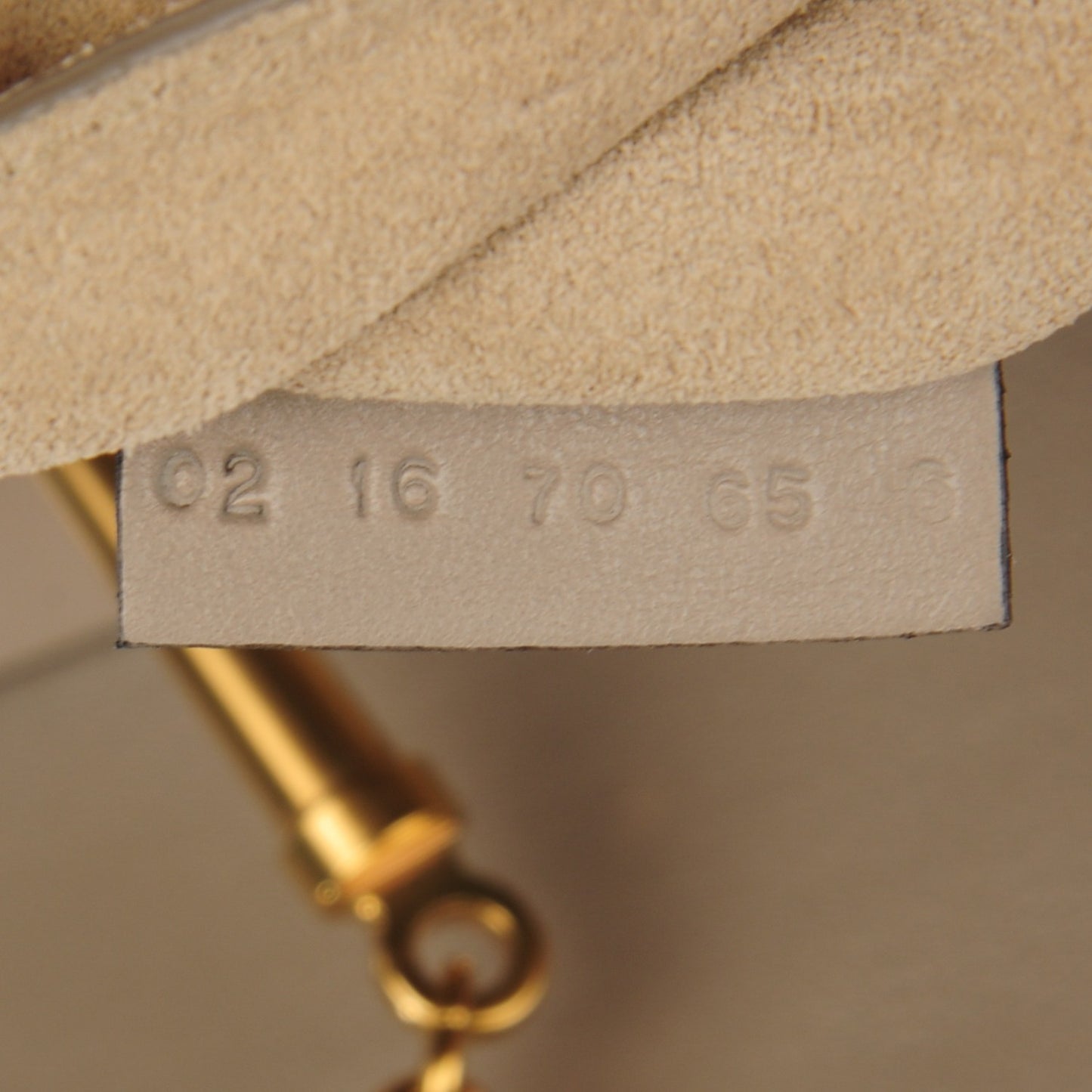 Suede Calfskin Patchwork Drew Shoulder Bag Motty Grey