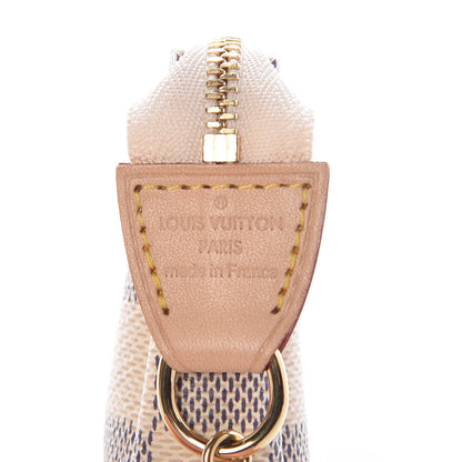 Louis Vuitton Damier Azur Mini Pochette Accessories 6 of 8