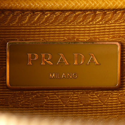 Prada Saffiano Lux Medium Promenade Tote Mimosa 6 of 11