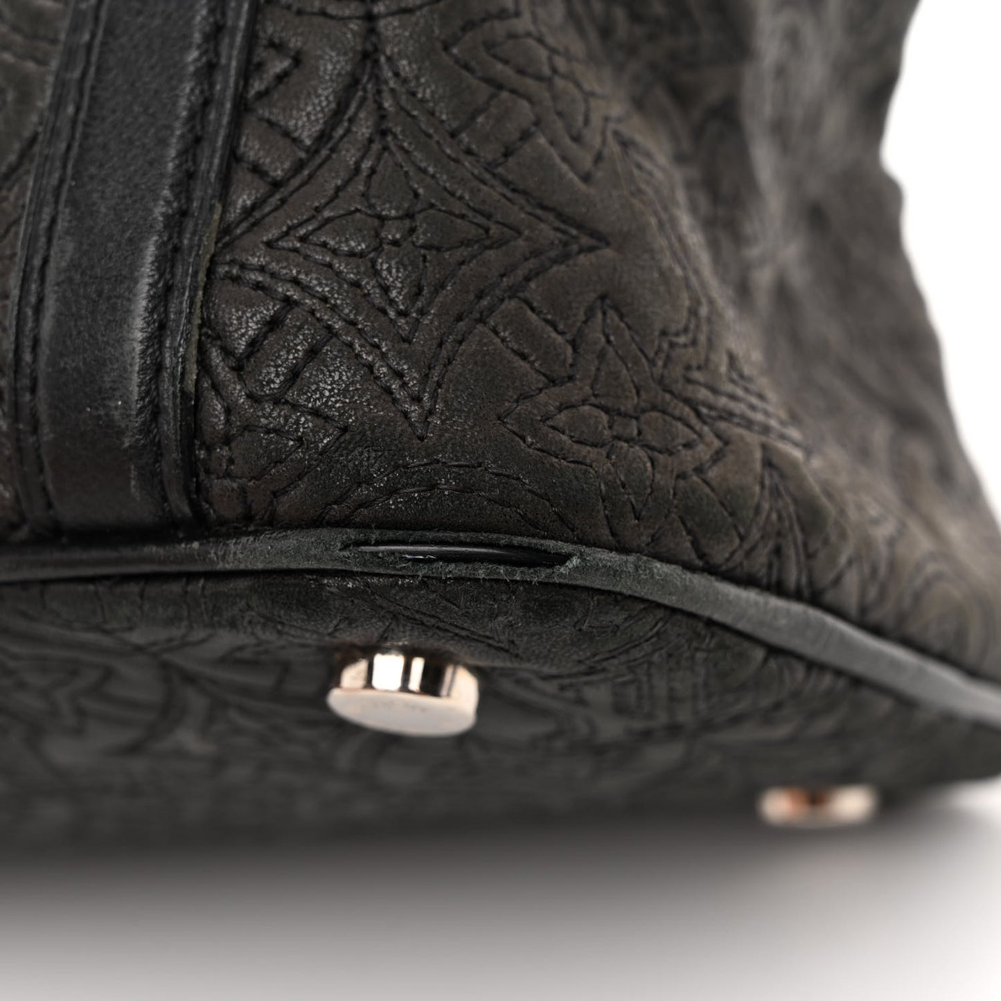 Monogram Lambskin Antheia IXIA PM Black