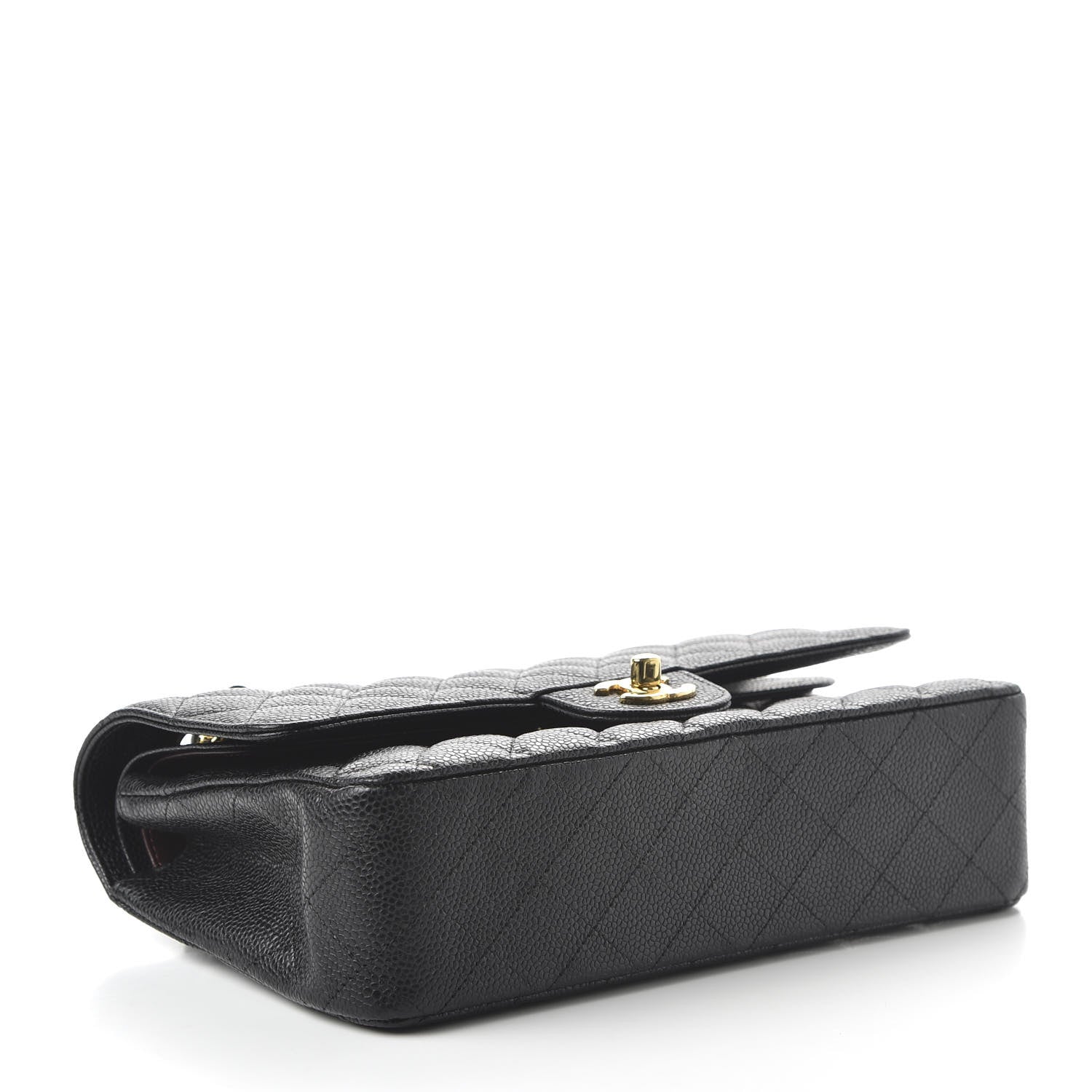 Chanel Caviar Quilted Medium Double Flap Black 4 of 11
