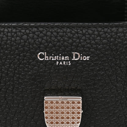 Christian Dior Grained Calfskin Medium Diorever Flap Black 6 of 9