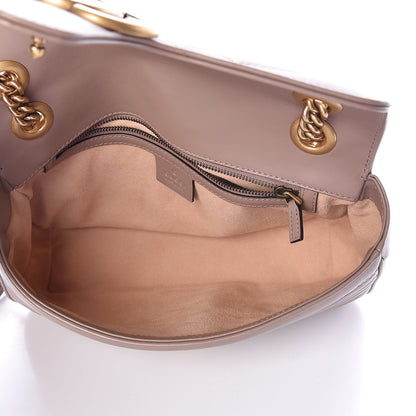 Gucci Calfskin Matelasse Small GG Marmont Shoulder Bag Porcelain Rose 5 of 9
