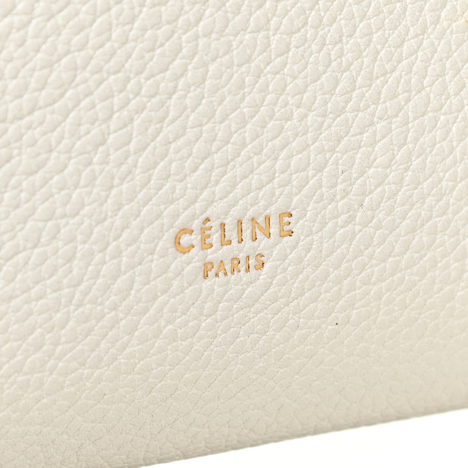 Celine Soft Grained Calfskin Small Sangle Bucket Bag White 6 of 10