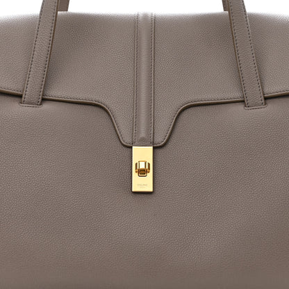 Celine Supple Grained Calfskin Large Soft 16 Bag Pebble 8 of 12