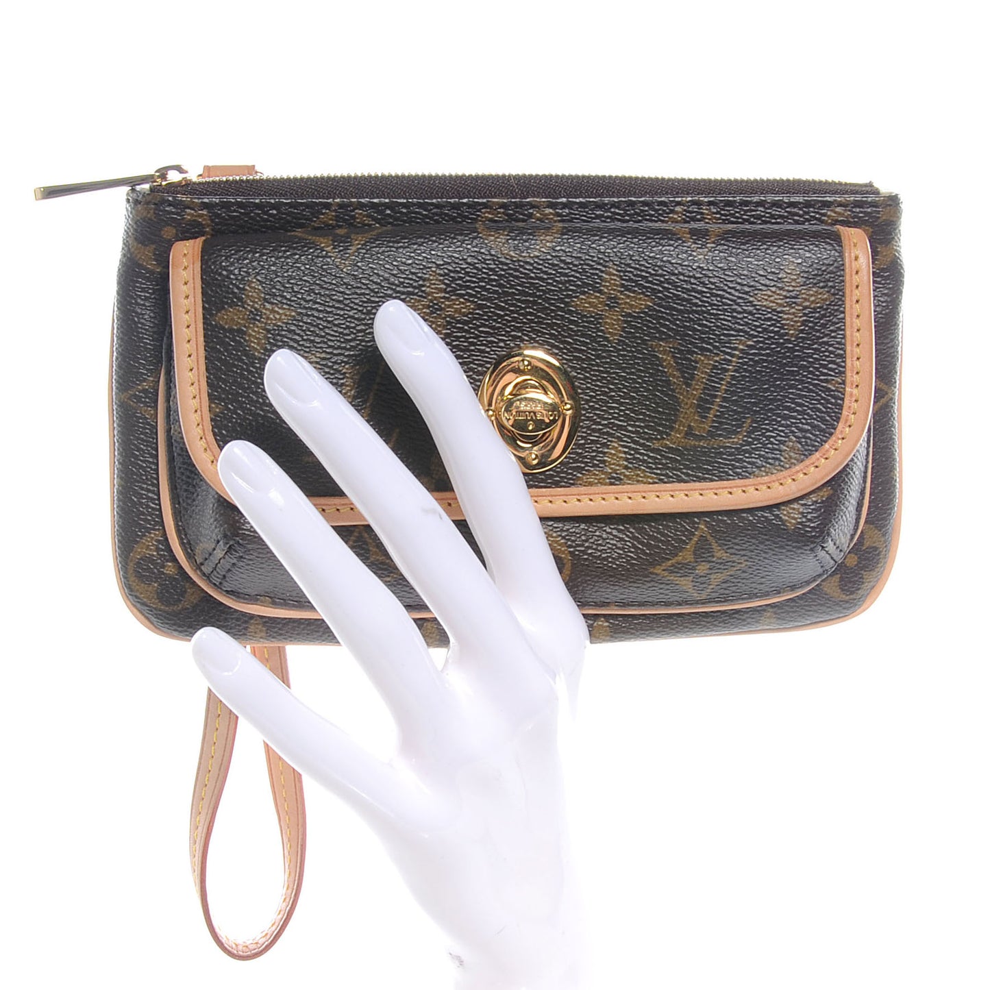 Monogram Tikal Pochette Wristlet