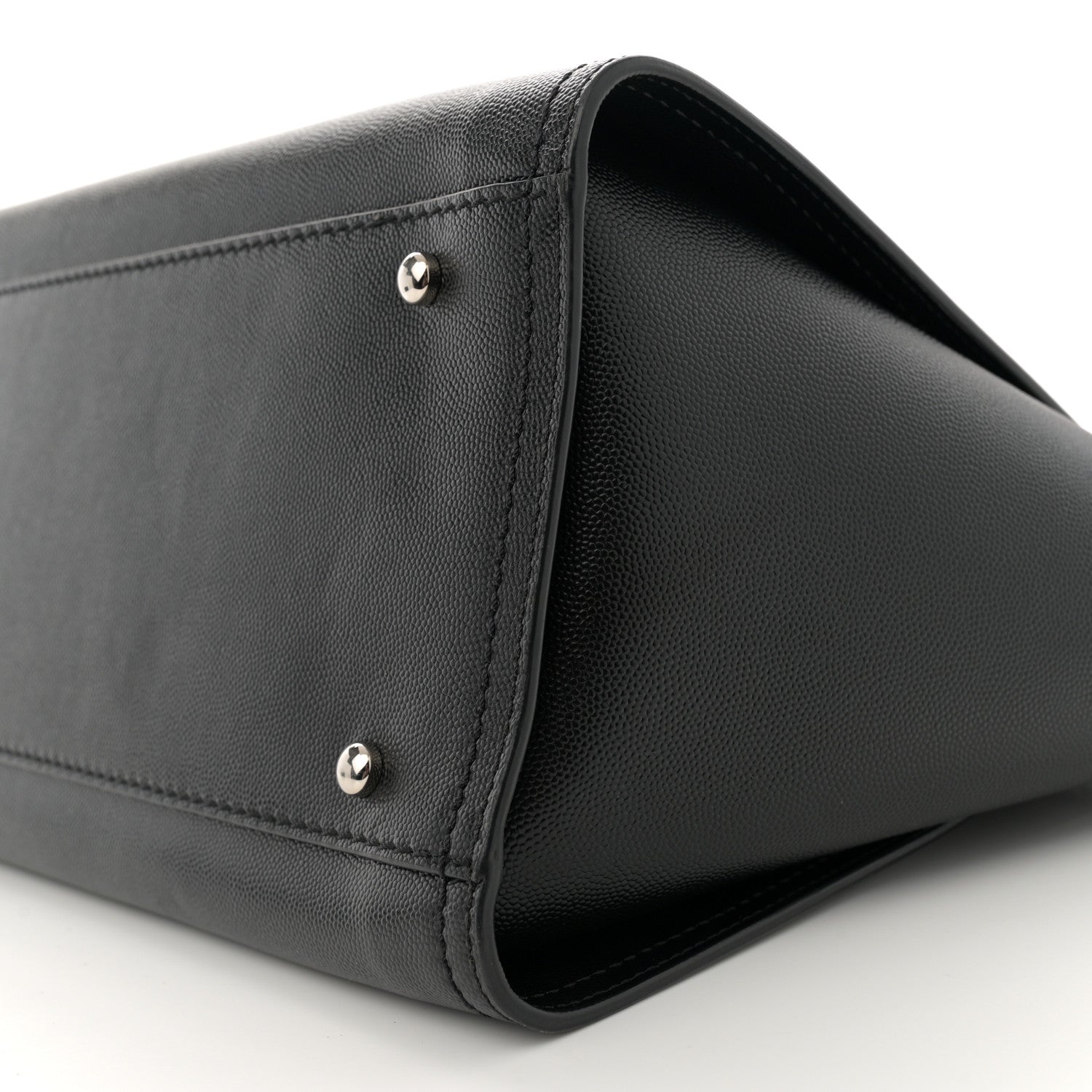 Chanel Caviar Small Studded Deauville Tote Black 10 of 12