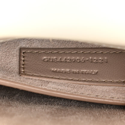 Saint Laurent Calfskin Medium Monogram Sunset Blanc Vintage 7 of 11