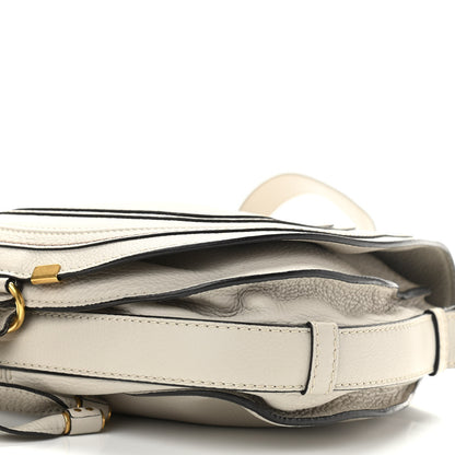 Chloe Calfskin Medium Marcie Round Crossbody Bag Dove 10 of 12