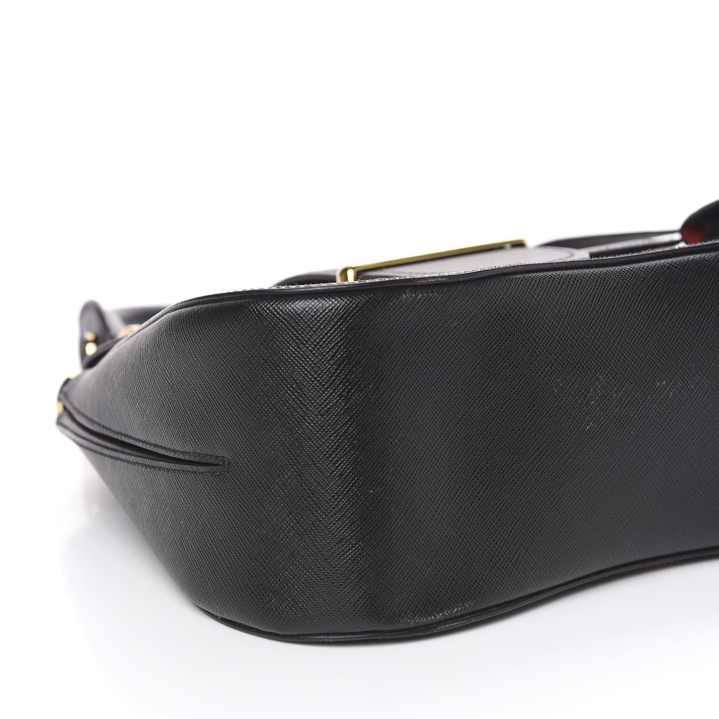 Saffiano Lux Sidonie Top Handle Bag Black