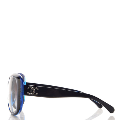 Chanel CC Sunglasses 5183 Blue 3 of 8