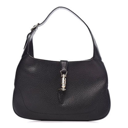 Gucci Calfskin Small Jackie O Hobo Black 1 of 12