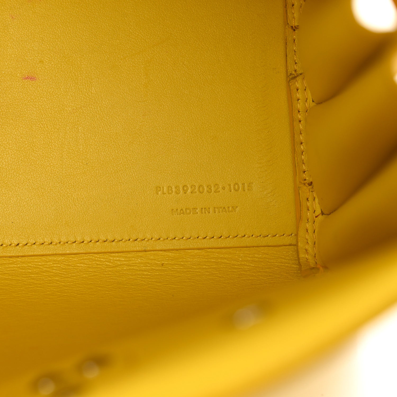 Saint Laurent Calfskin Baby Sac De Jour Bag Yellow 7 of 11