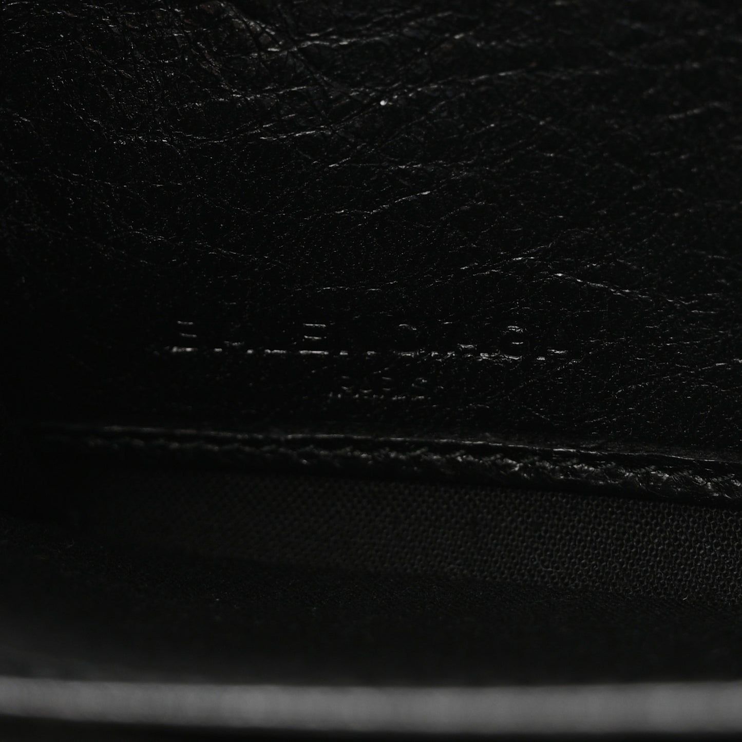 Agneau Classic Gold Hardware Continental Zip Around Wallet Black
