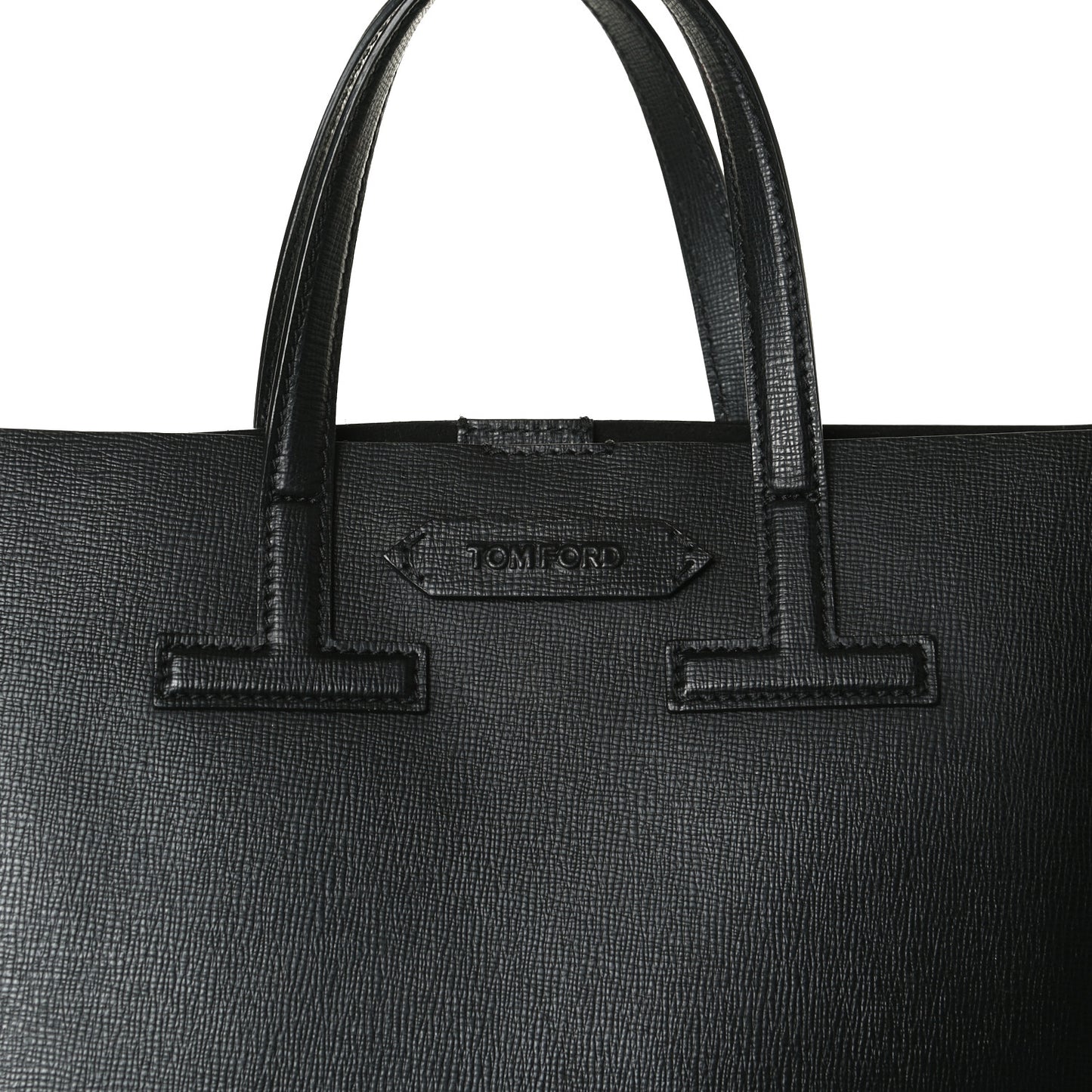 Saffiano Mini T Tote Black