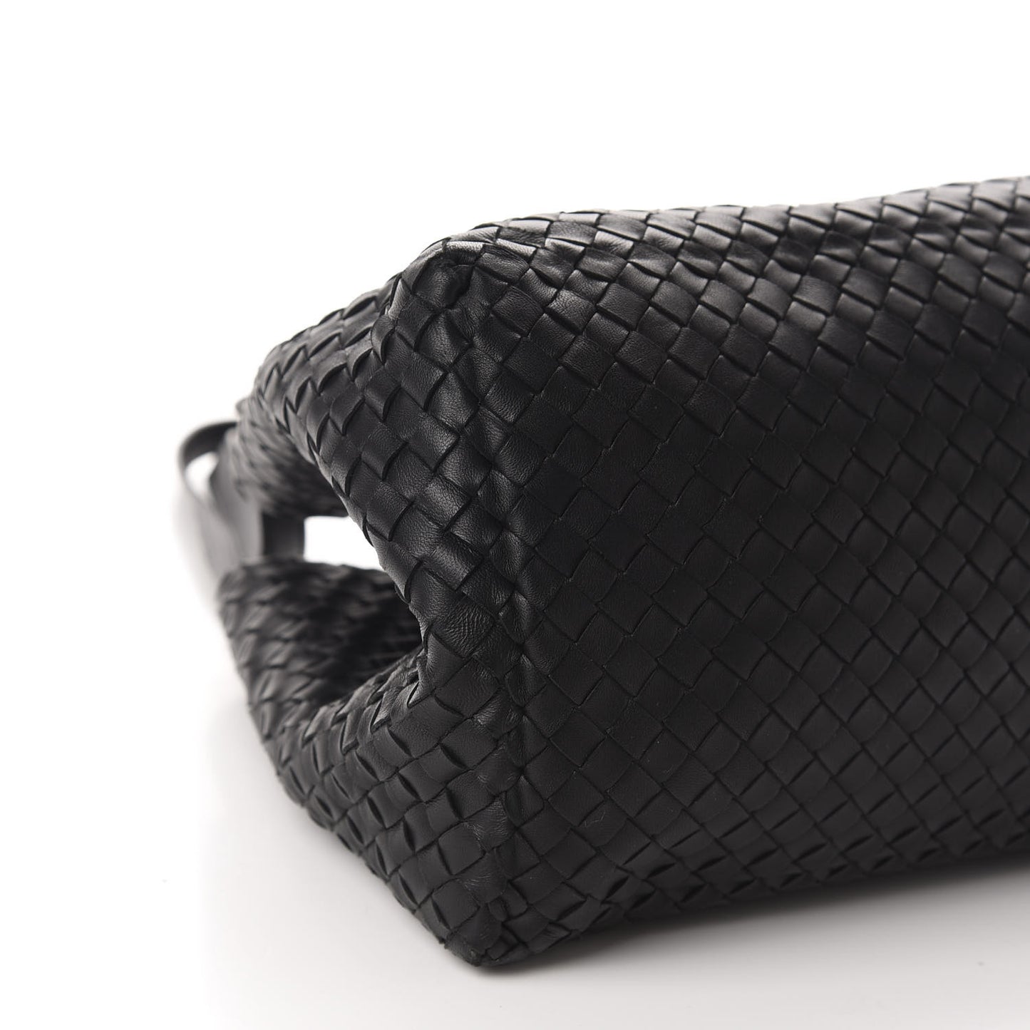 Nappa Intrecciato Medium Seamless Tote Black
