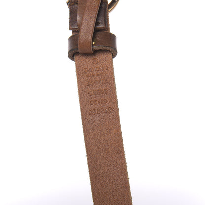 Gucci Faded Calfskin Double G 20mm Belt 95 38 Cuir 4 of 6