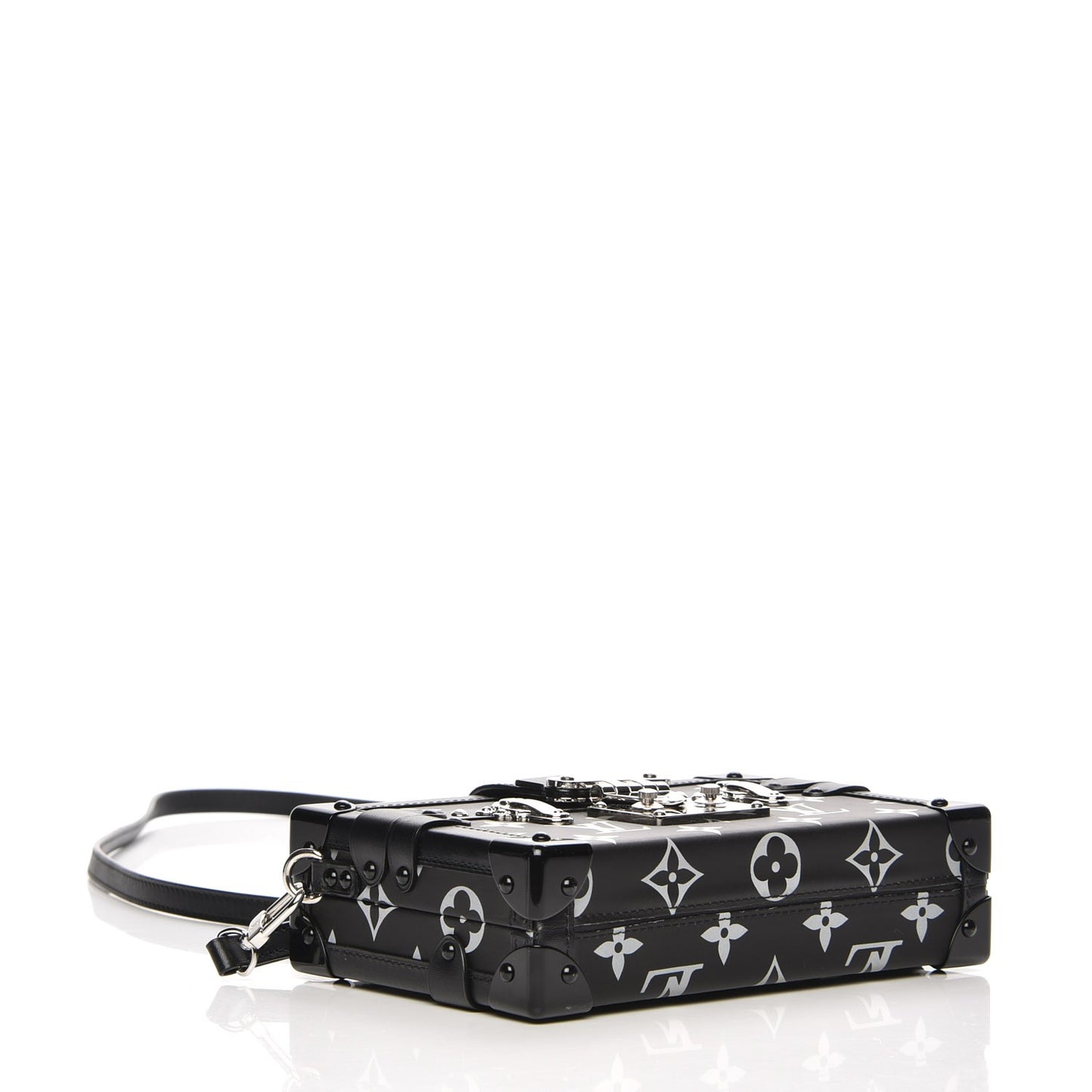 Reflective Petite Malle Black