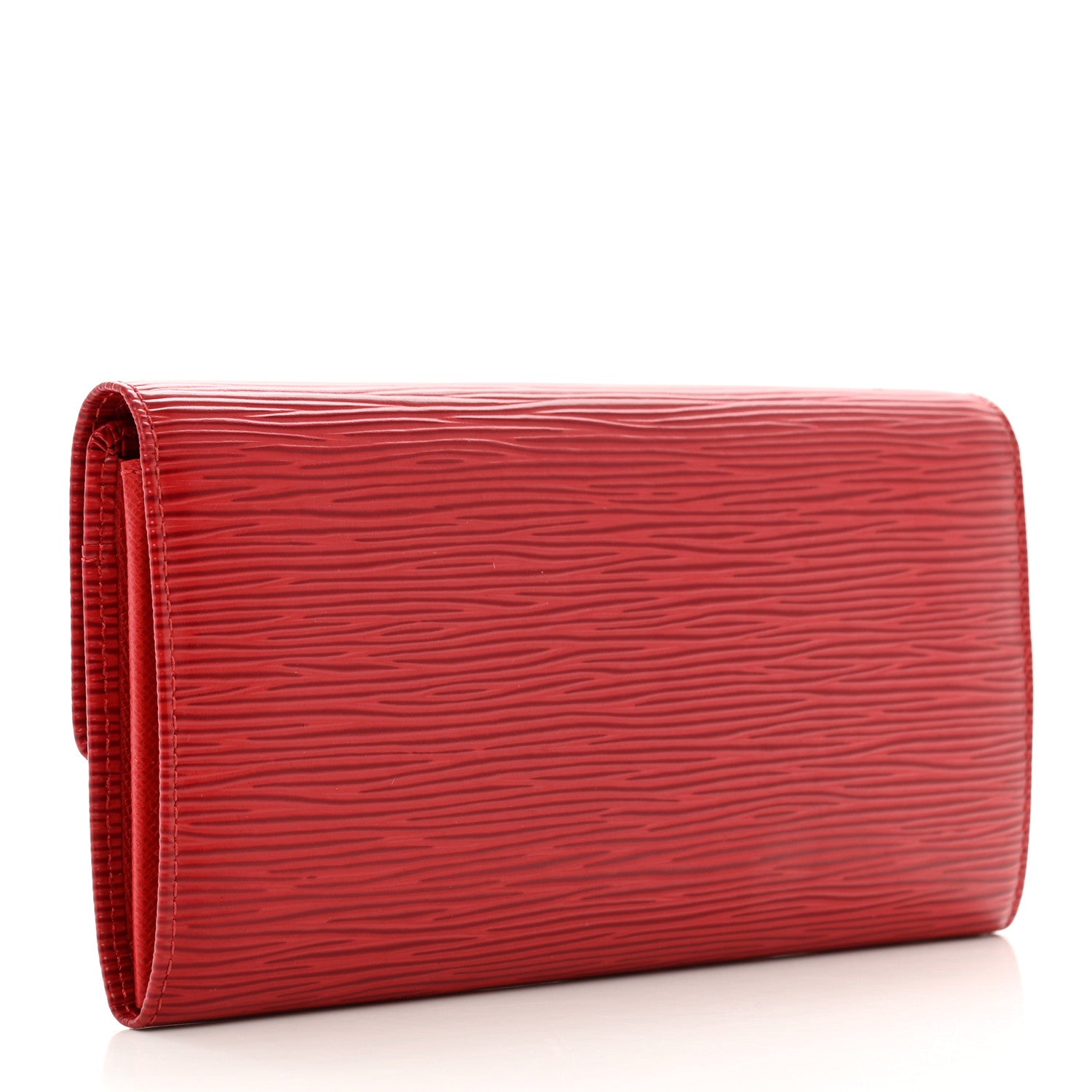 Louis Vuitton Epi Sarah Wallet Castillan Red 3 of 6