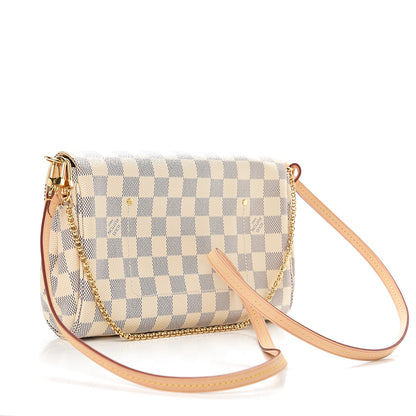 Louis Vuitton Damier Azur Favorite MM 2 of 12