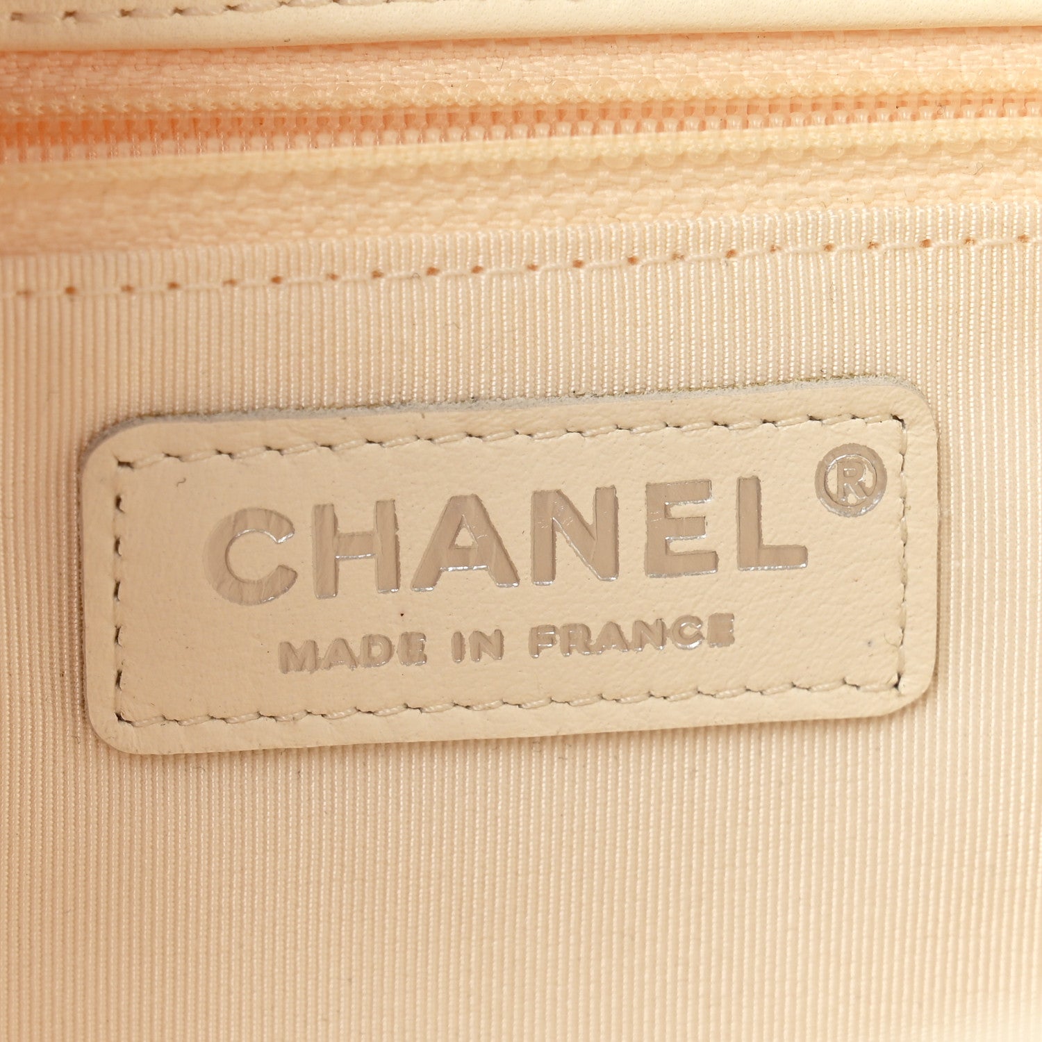 Chanel Lambskin Quilted Medium Hula Hoop Flap Ivory 6 of 12