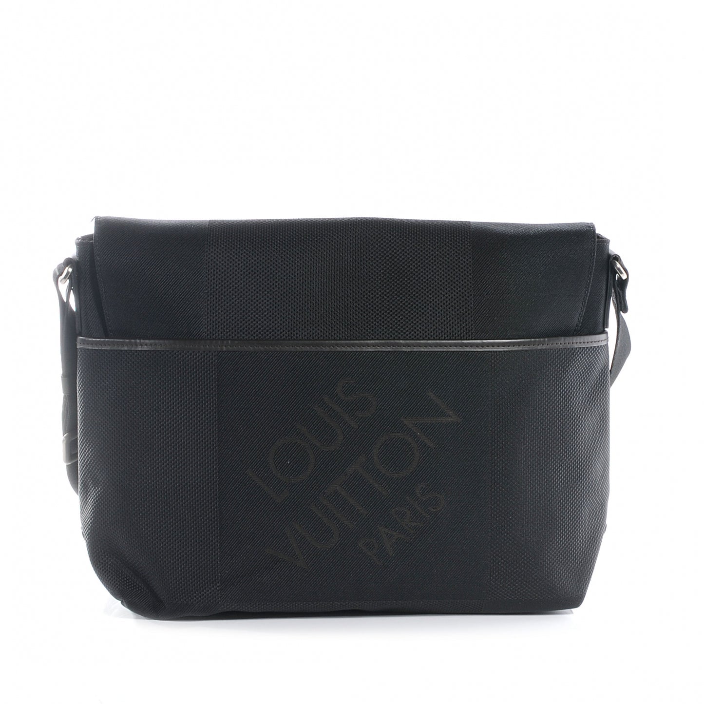Damier Geant Loup Messenger Bag Black