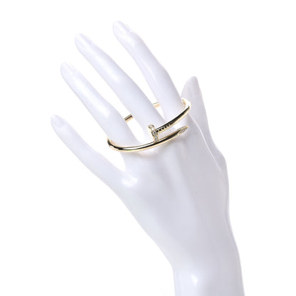 Cartier 18K Yellow Gold Diamond Juste Un Clou Bracelet 15 2 of 4