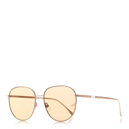 Fendi Metal Aviator Sunglasses FF 0379/G/S Gold 1 of 8