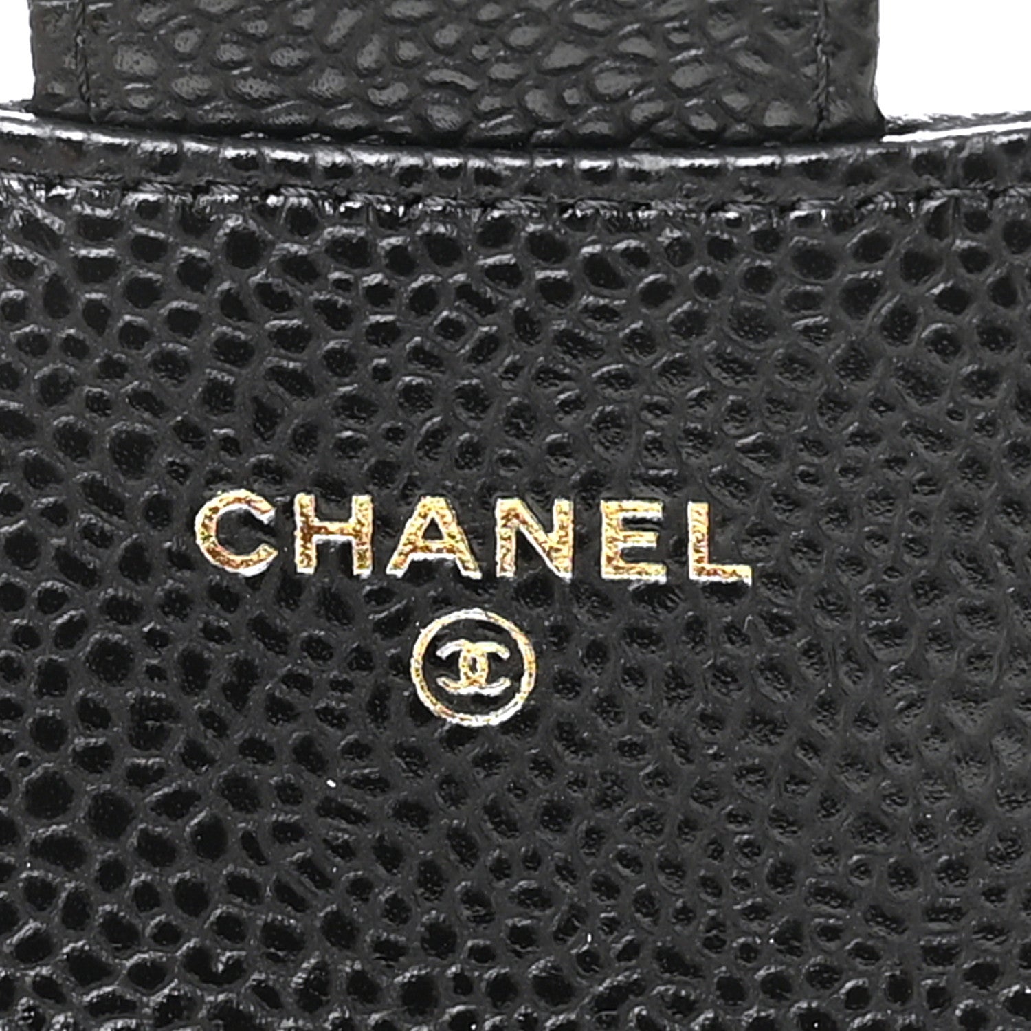 Chanel Caviar Quilted Flap Card Holder Wallet Black 6 of 9