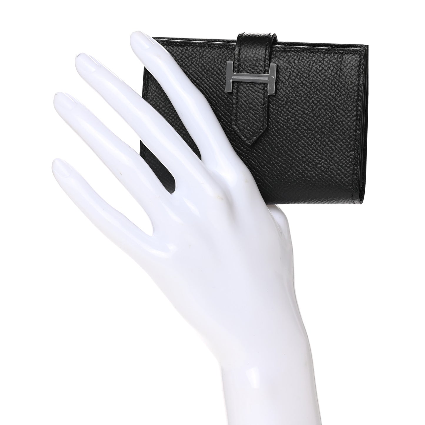 Epsom Monochrome Bearn Card Holder Wallet Black