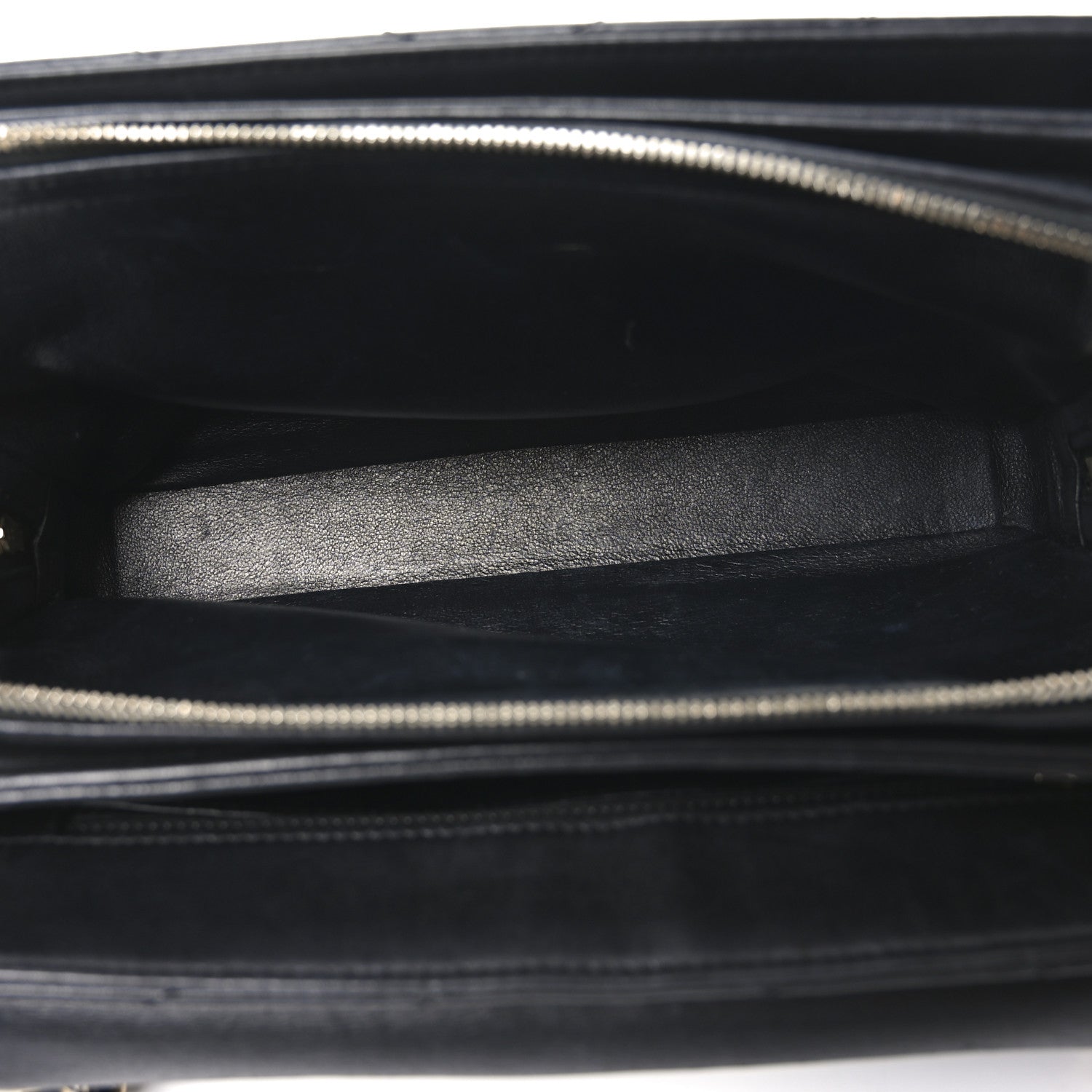 Chanel Lambskin Chevron Stitched Medium Envelope Flap Black 5 of 10