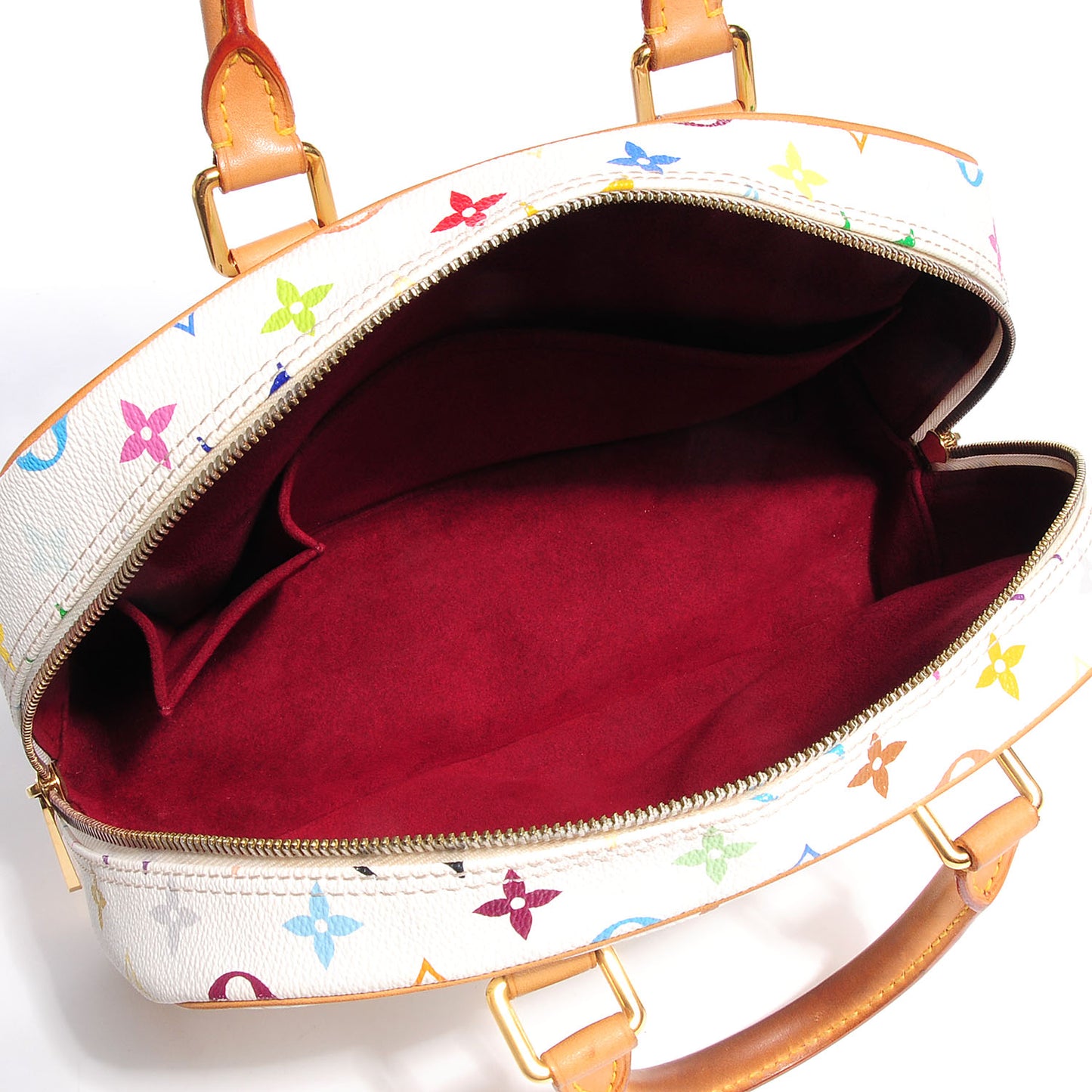 Monogram Multicolor Trouville White