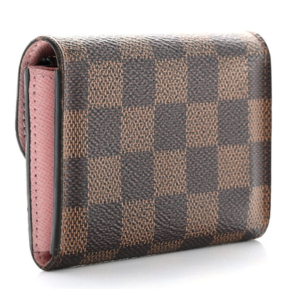 Louis Vuitton Damier Ebene Rosalie Coin Purse Rose Ballerine 3 of 10