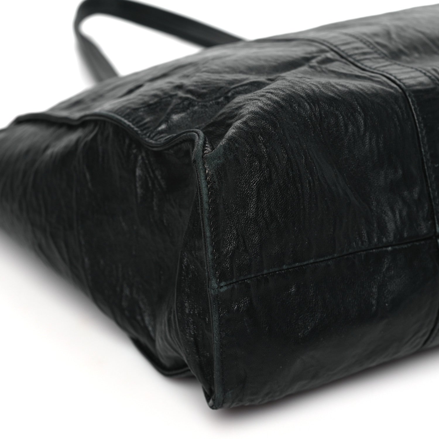 Prada Nappa Antique Tote Black 8 of 11